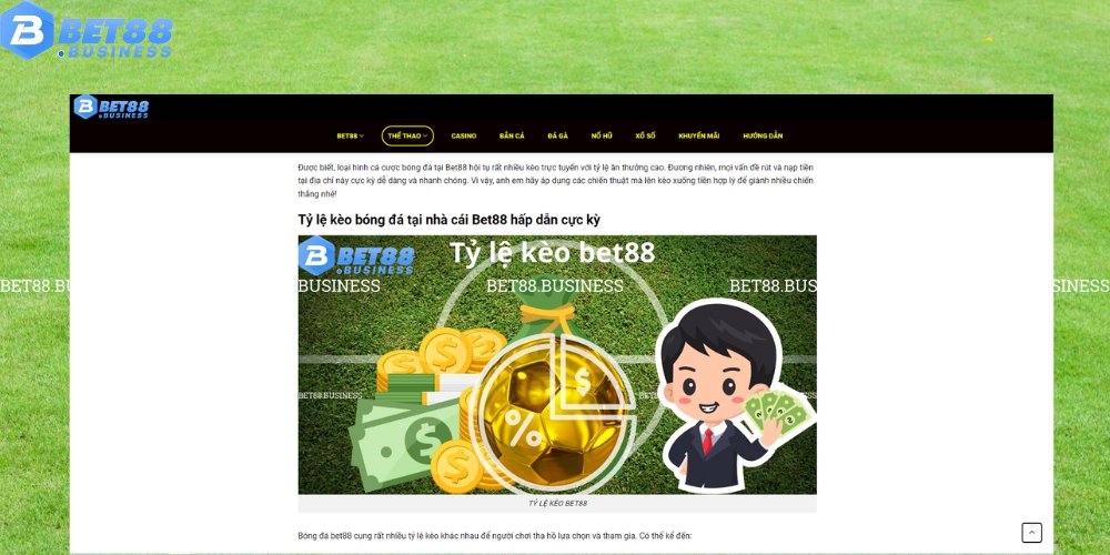 KÈO NHÀ CÁI BET88 - CHUYÊN TRANG KÈO BÓNG ĐÁ - NHẬN ĐỊNH TRỰC TUYẾN 2 TỶ LỆ CƯỢC KÈO NHÀ CÁI HẤP DẪN