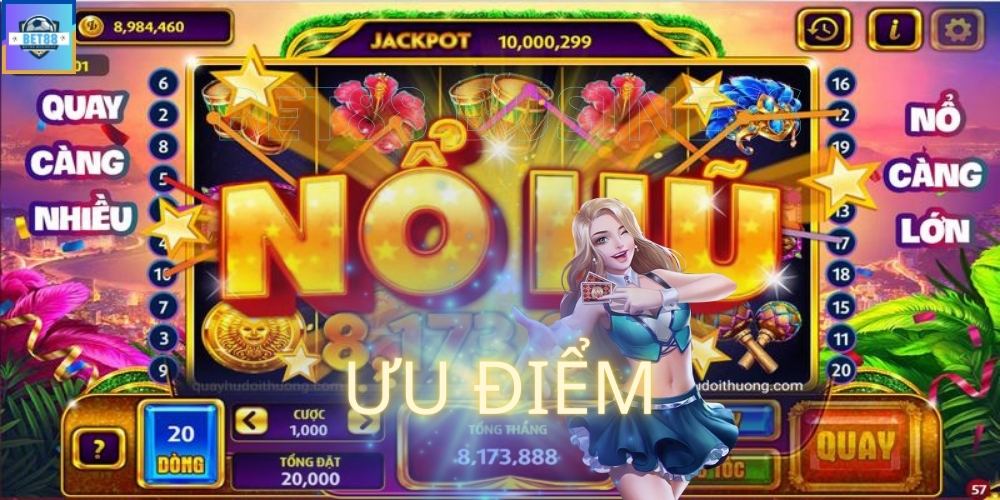 Nổ Hũ 90 Hấp Dẫn - Thử Vận May - Rinh Ngay Thưởng Khủng 4 Đánh giá điểm nổi bật giúp nổ hũ 90 thu hút nhiều người chơi